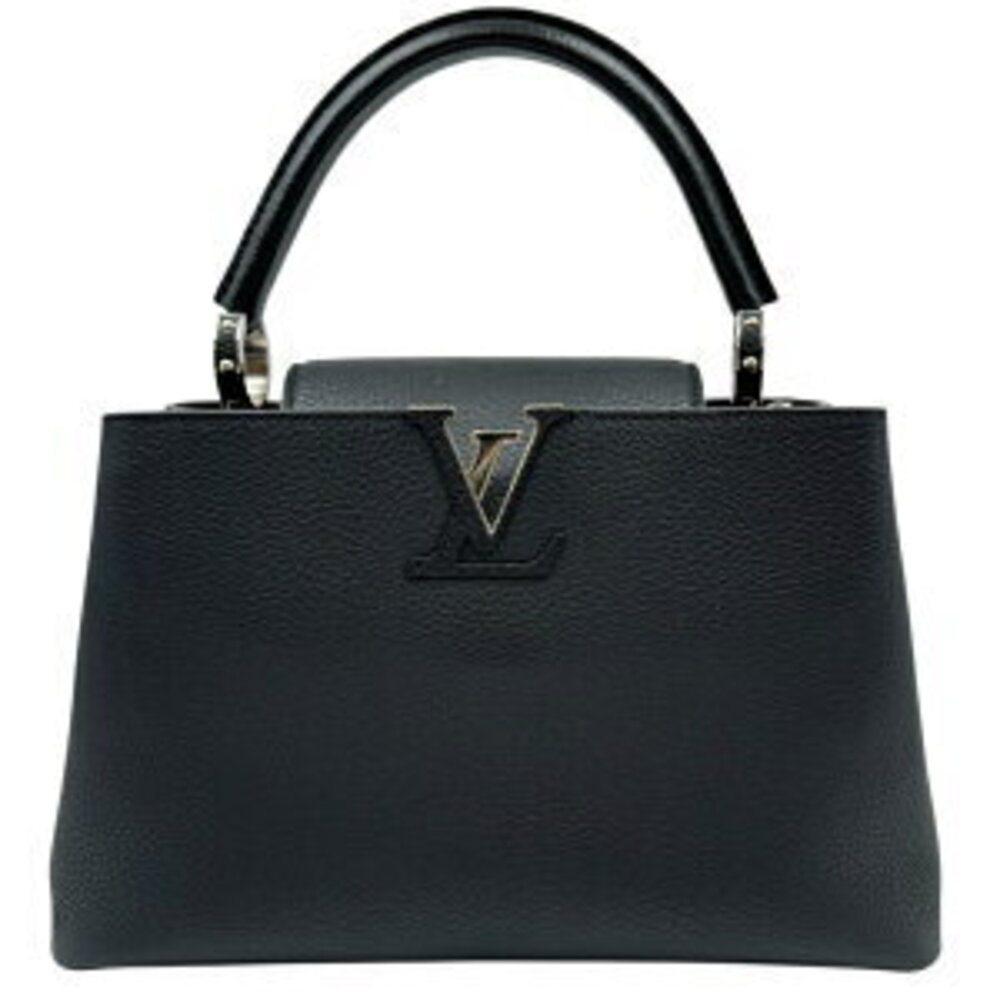 Louis Vuitton Capucines Taurillon Leather Black